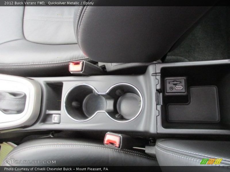 Quicksilver Metallic / Ebony 2012 Buick Verano FWD