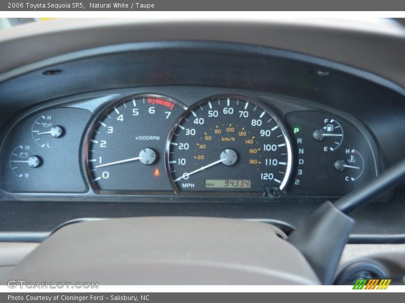  2006 Sequoia SR5 SR5 Gauges