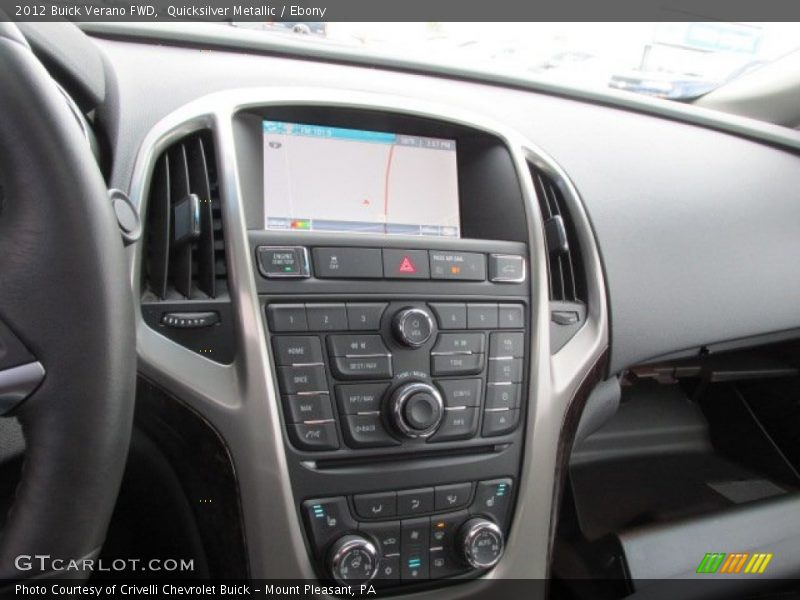 Quicksilver Metallic / Ebony 2012 Buick Verano FWD