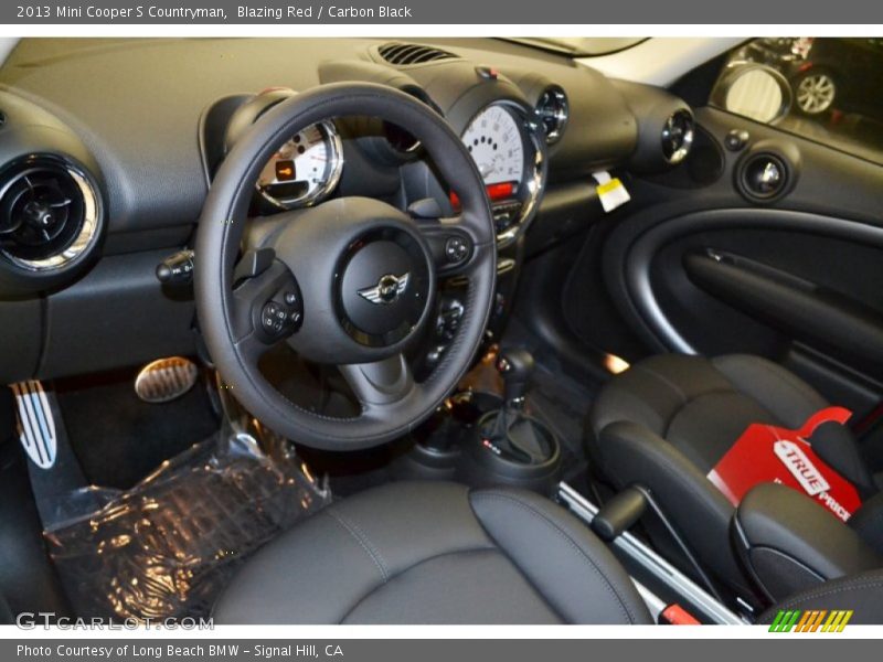 Blazing Red / Carbon Black 2013 Mini Cooper S Countryman