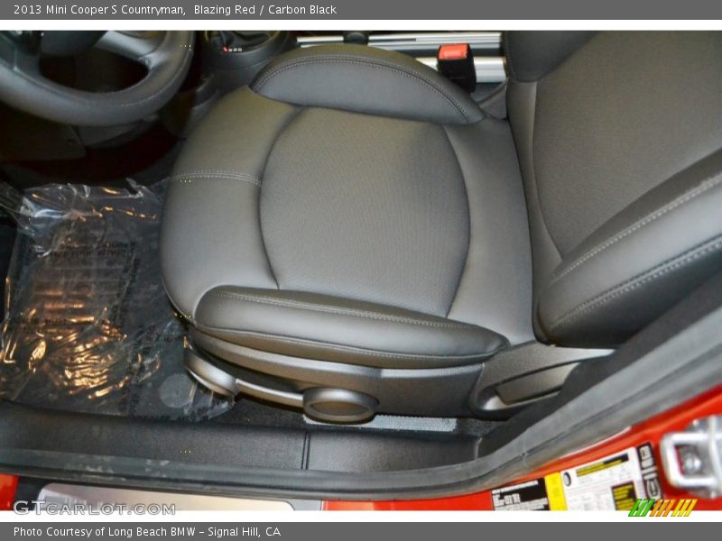 Blazing Red / Carbon Black 2013 Mini Cooper S Countryman
