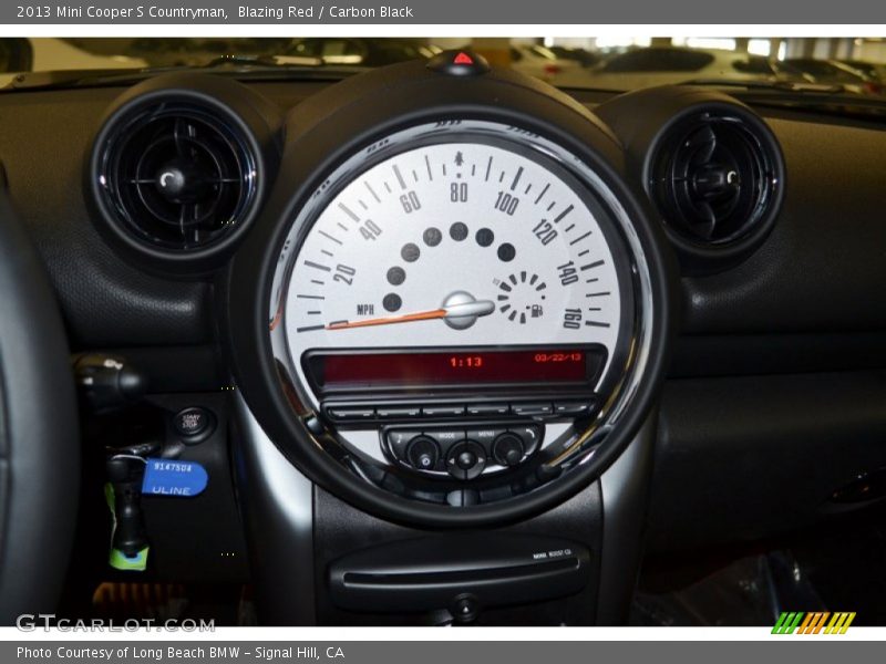 Blazing Red / Carbon Black 2013 Mini Cooper S Countryman
