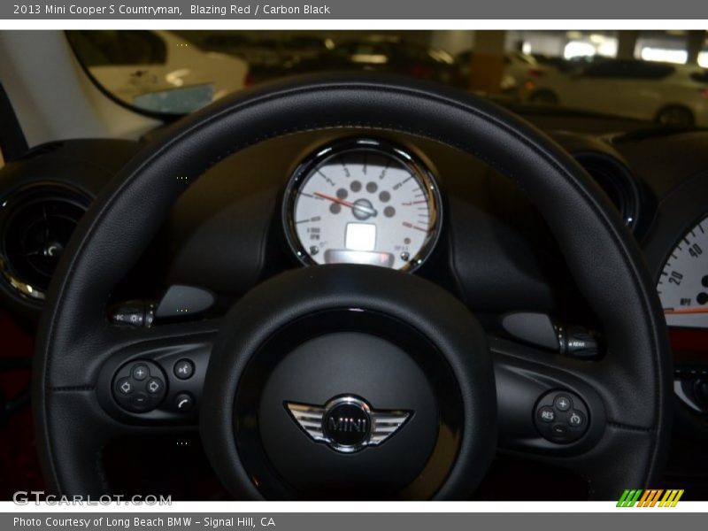 Blazing Red / Carbon Black 2013 Mini Cooper S Countryman