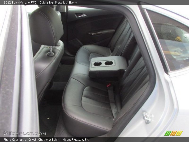 Quicksilver Metallic / Ebony 2012 Buick Verano FWD