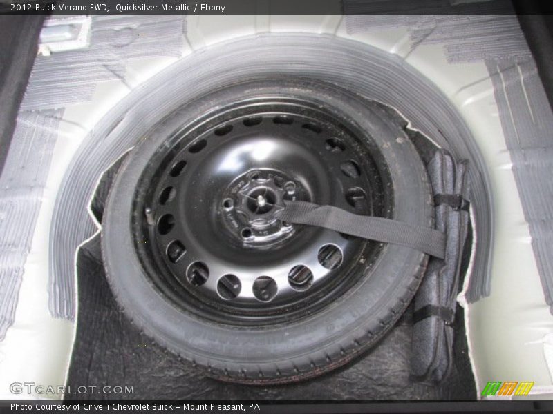 Quicksilver Metallic / Ebony 2012 Buick Verano FWD