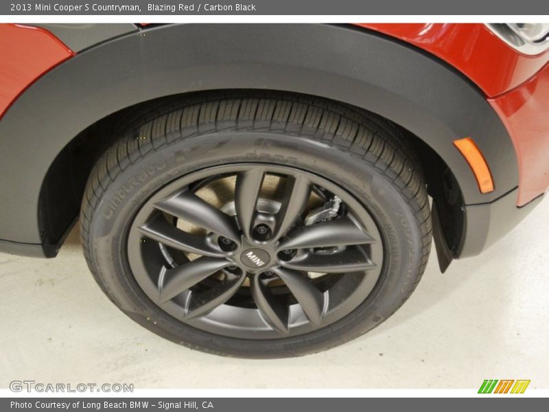 Blazing Red / Carbon Black 2013 Mini Cooper S Countryman