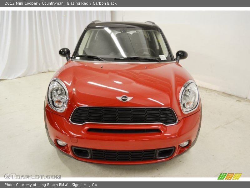 Blazing Red / Carbon Black 2013 Mini Cooper S Countryman