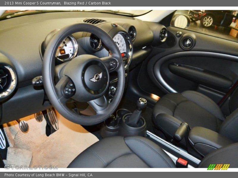 Blazing Red / Carbon Black 2013 Mini Cooper S Countryman