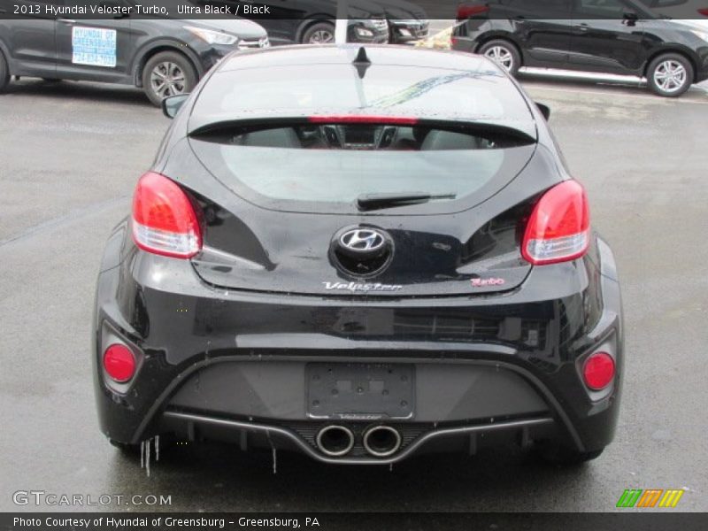 Ultra Black / Black 2013 Hyundai Veloster Turbo