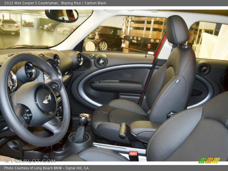 Blazing Red / Carbon Black 2013 Mini Cooper S Countryman