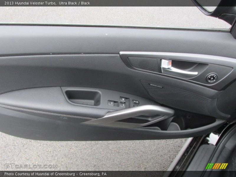 Ultra Black / Black 2013 Hyundai Veloster Turbo