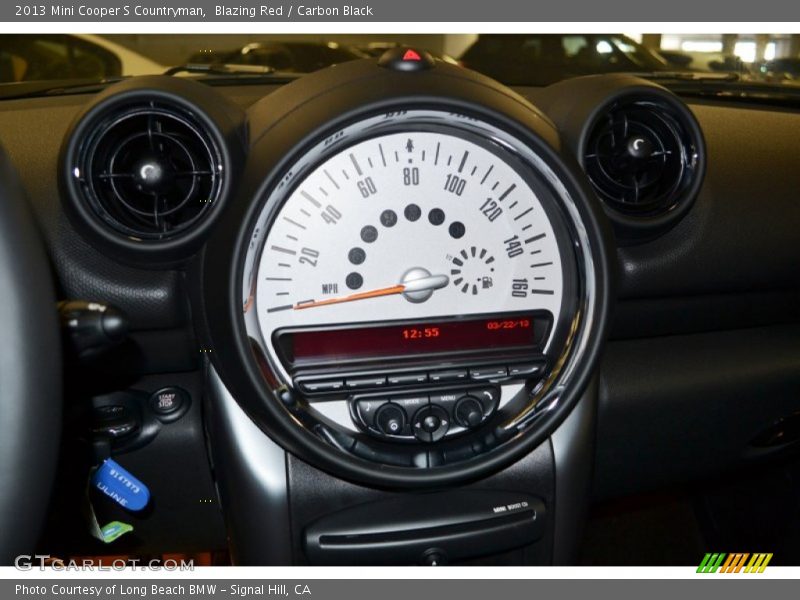 Blazing Red / Carbon Black 2013 Mini Cooper S Countryman