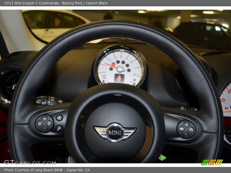 Blazing Red / Carbon Black 2013 Mini Cooper S Countryman