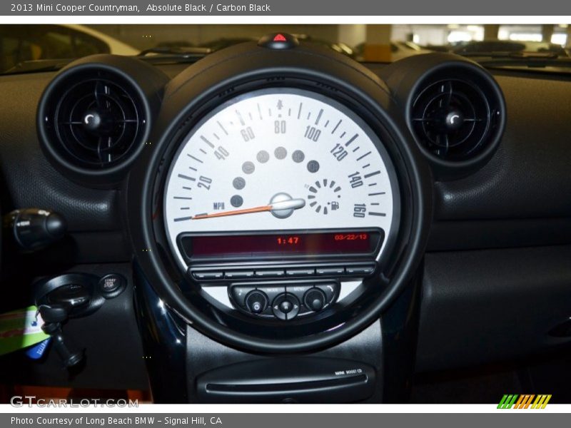 Absolute Black / Carbon Black 2013 Mini Cooper Countryman