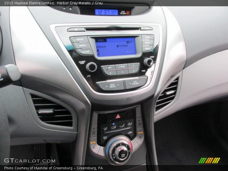 Controls of 2013 Elantra Limited