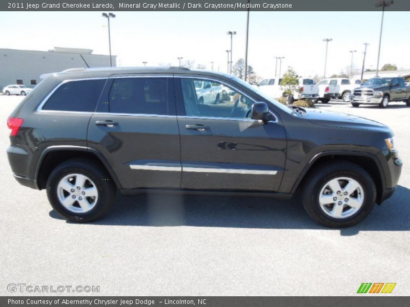 Mineral Gray Metallic / Dark Graystone/Medium Graystone 2011 Jeep Grand Cherokee Laredo