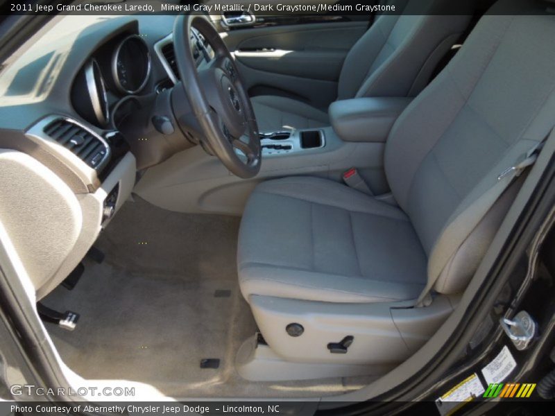 Mineral Gray Metallic / Dark Graystone/Medium Graystone 2011 Jeep Grand Cherokee Laredo