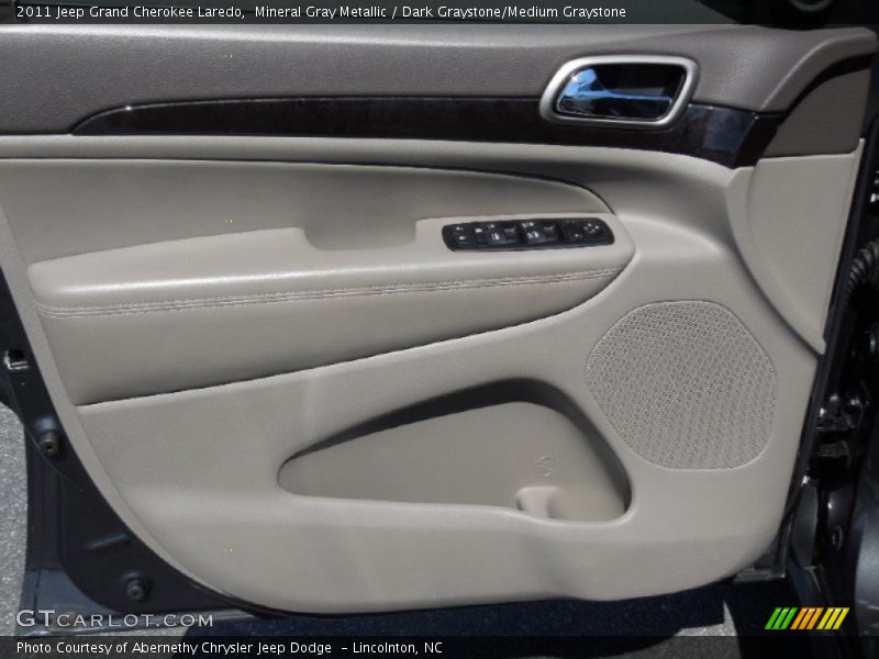 Mineral Gray Metallic / Dark Graystone/Medium Graystone 2011 Jeep Grand Cherokee Laredo