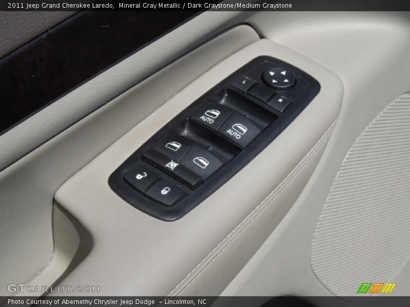 Mineral Gray Metallic / Dark Graystone/Medium Graystone 2011 Jeep Grand Cherokee Laredo
