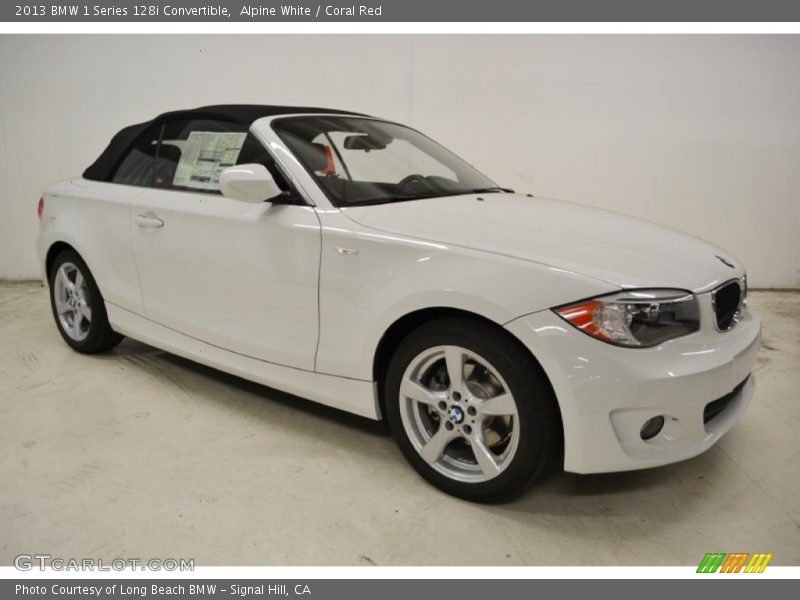  2013 1 Series 128i Convertible Alpine White
