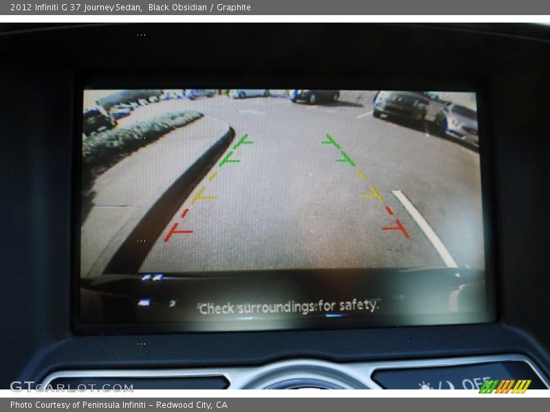 Black Obsidian / Graphite 2012 Infiniti G 37 Journey Sedan