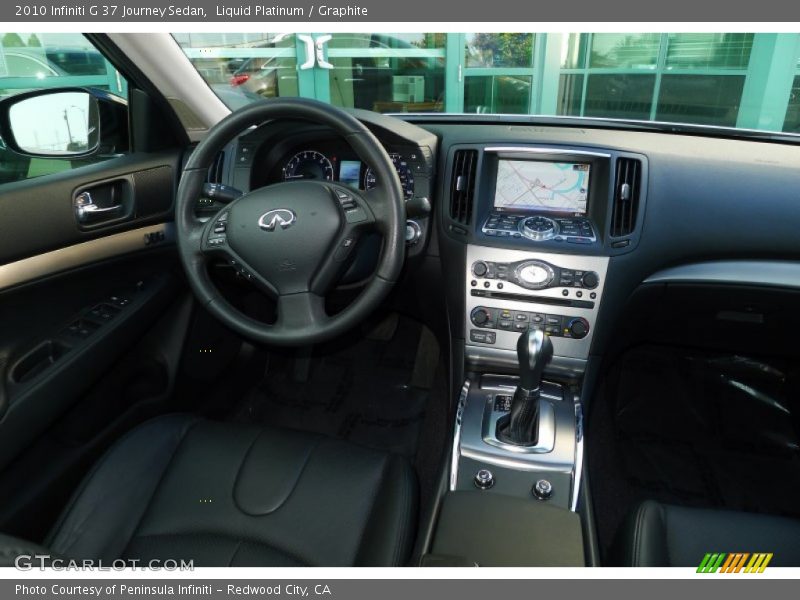 Liquid Platinum / Graphite 2010 Infiniti G 37 Journey Sedan