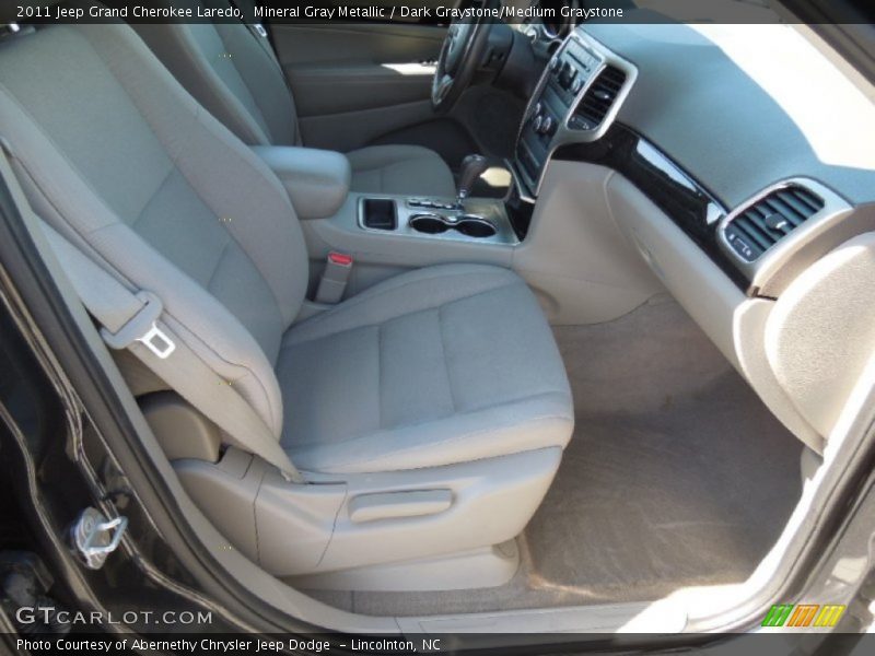 Mineral Gray Metallic / Dark Graystone/Medium Graystone 2011 Jeep Grand Cherokee Laredo