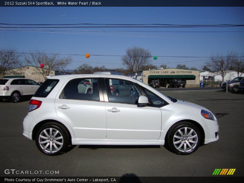  2012 SX4 SportBack White Water Pearl