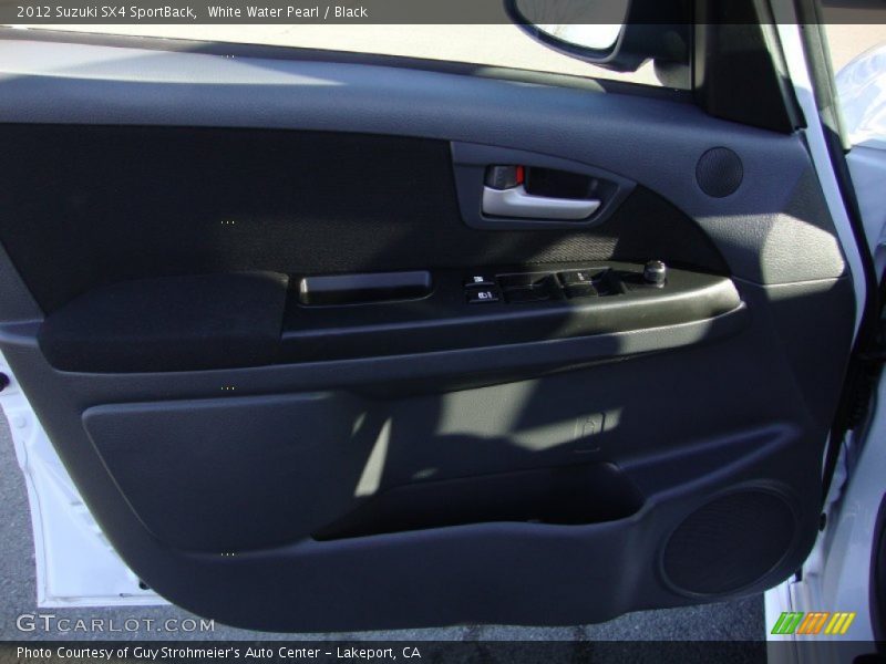White Water Pearl / Black 2012 Suzuki SX4 SportBack