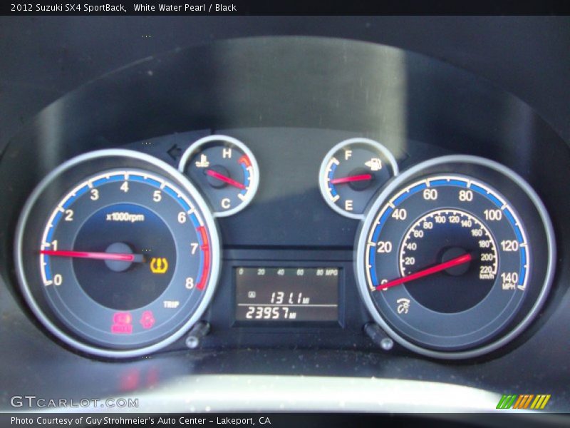  2012 SX4 SportBack SportBack Gauges