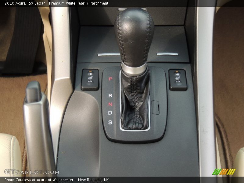 Premium White Pearl / Parchment 2010 Acura TSX Sedan