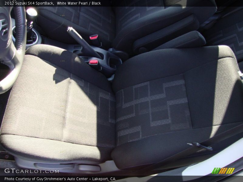 White Water Pearl / Black 2012 Suzuki SX4 SportBack