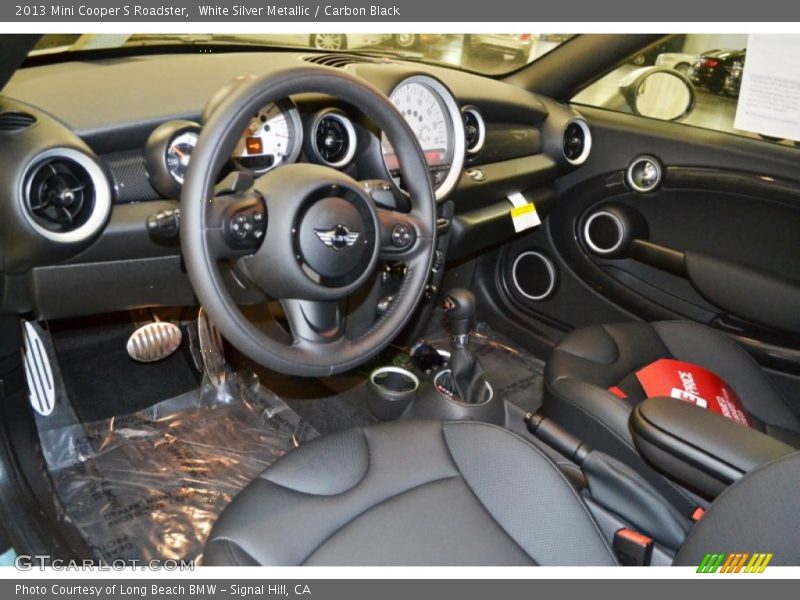 Carbon Black Interior - 2013 Cooper S Roadster 