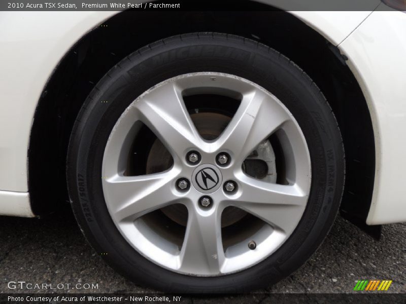 Premium White Pearl / Parchment 2010 Acura TSX Sedan
