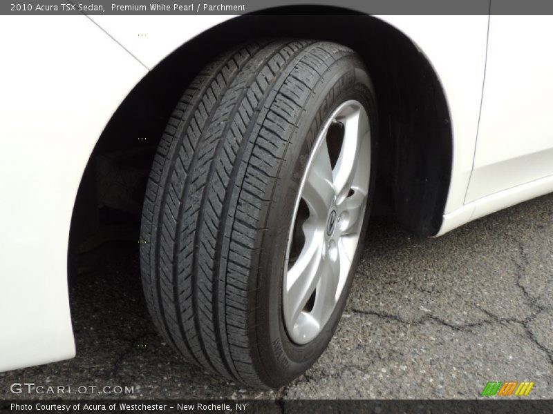 Premium White Pearl / Parchment 2010 Acura TSX Sedan