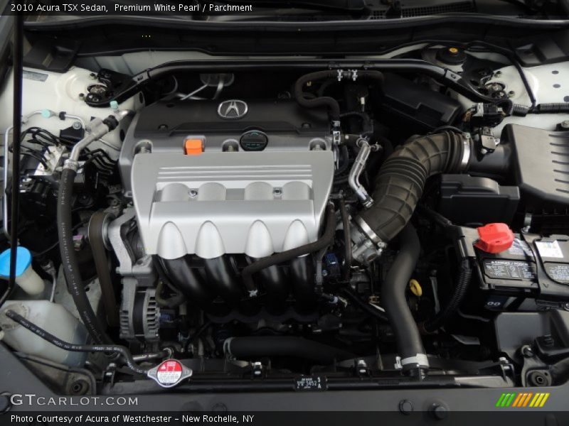 Premium White Pearl / Parchment 2010 Acura TSX Sedan