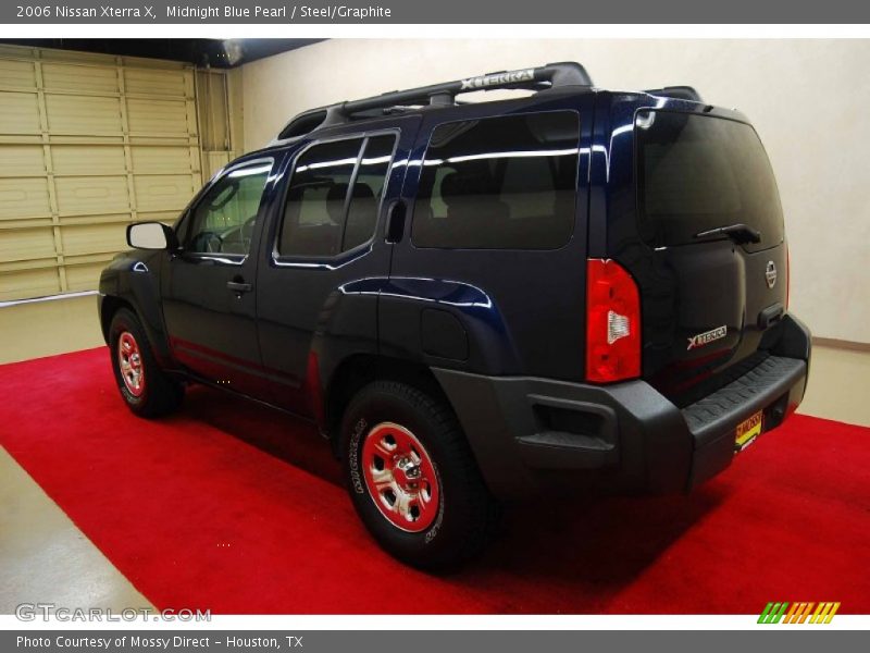 Midnight Blue Pearl / Steel/Graphite 2006 Nissan Xterra X
