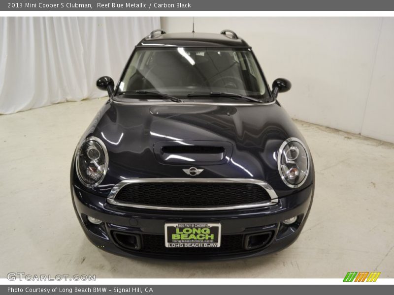 Reef Blue Metallic / Carbon Black 2013 Mini Cooper S Clubman