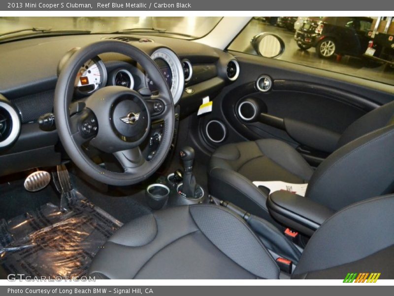 Reef Blue Metallic / Carbon Black 2013 Mini Cooper S Clubman