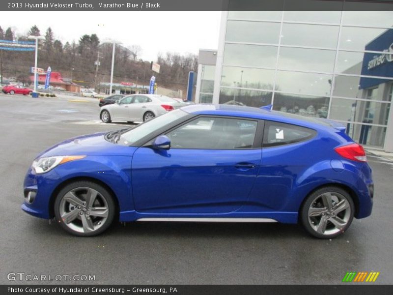 2013 Veloster Turbo Marathon Blue