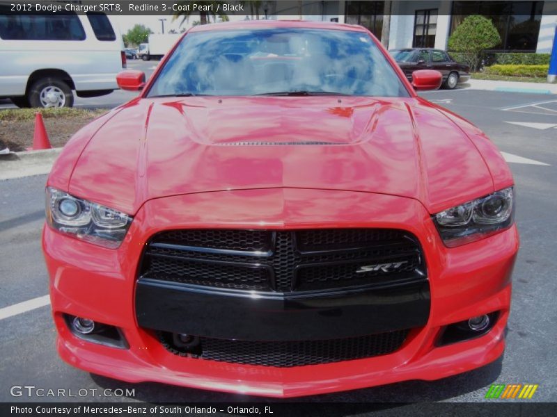 Redline 3-Coat Pearl / Black 2012 Dodge Charger SRT8