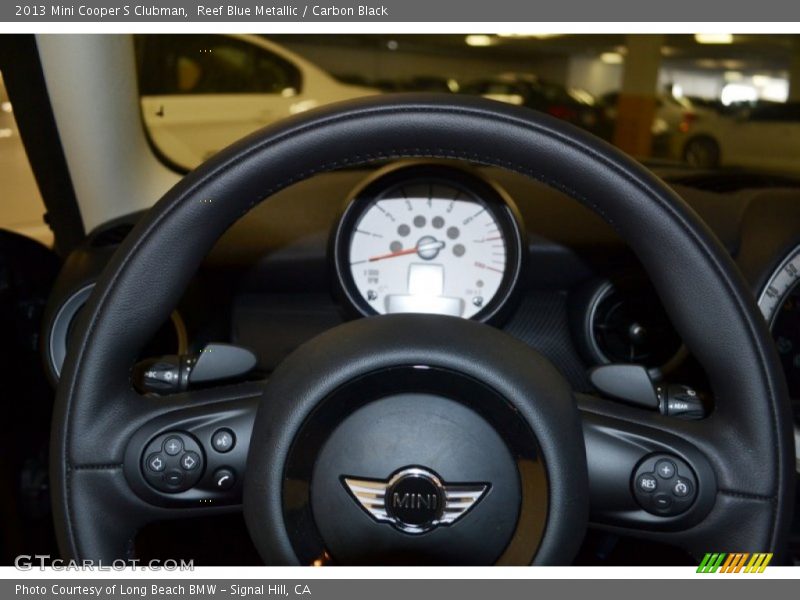 Reef Blue Metallic / Carbon Black 2013 Mini Cooper S Clubman