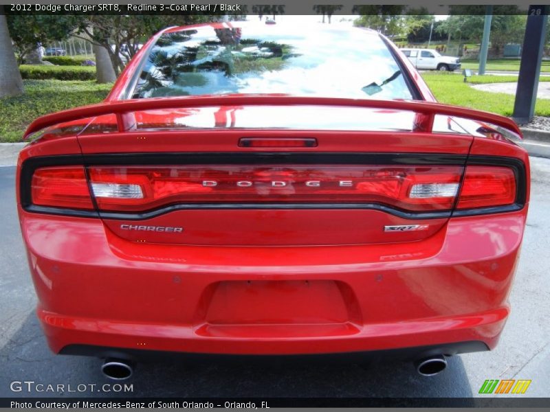 Redline 3-Coat Pearl / Black 2012 Dodge Charger SRT8