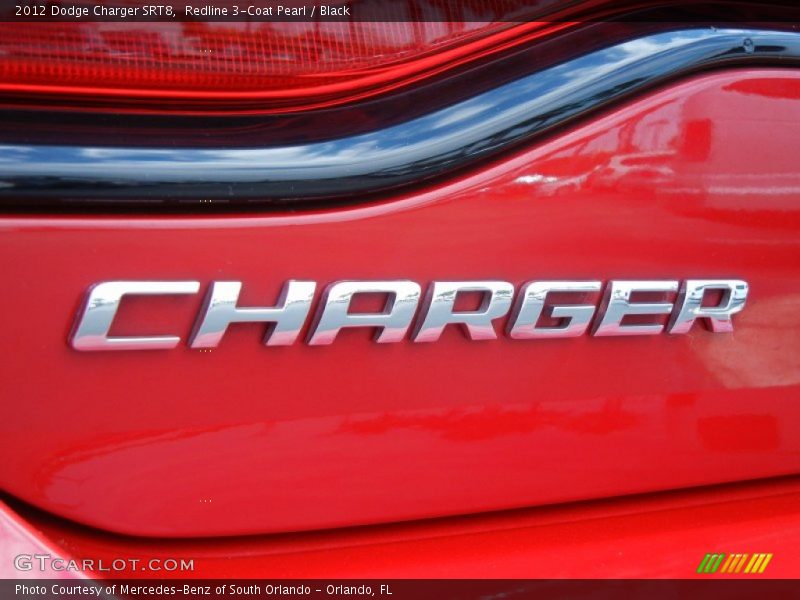Redline 3-Coat Pearl / Black 2012 Dodge Charger SRT8