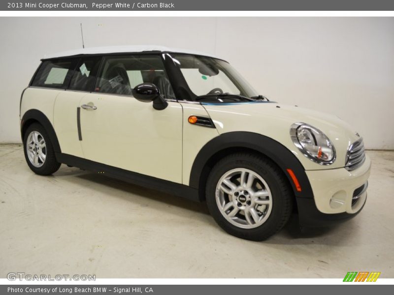 Pepper White / Carbon Black 2013 Mini Cooper Clubman