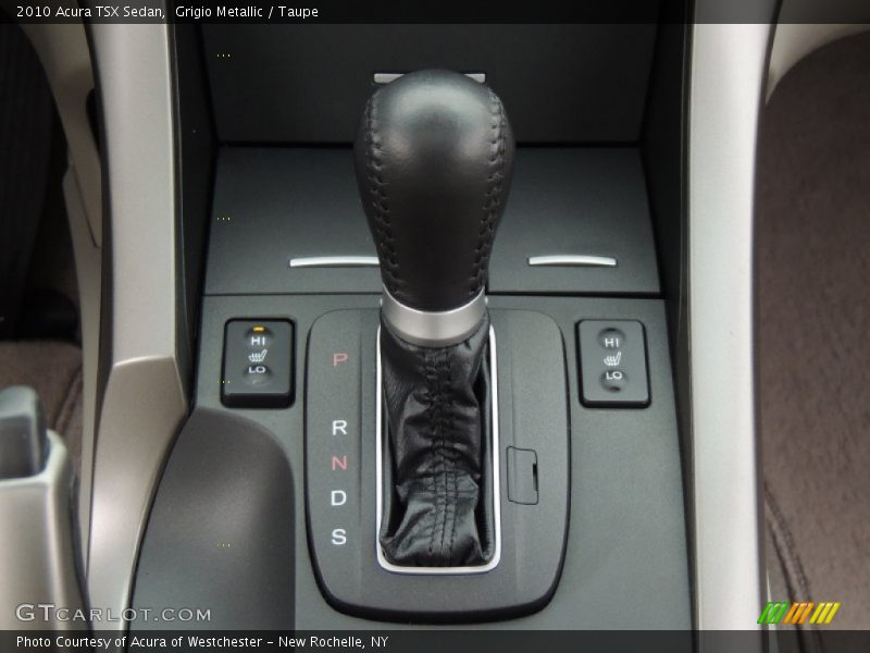  2010 TSX Sedan 5 Speed Automatic Shifter