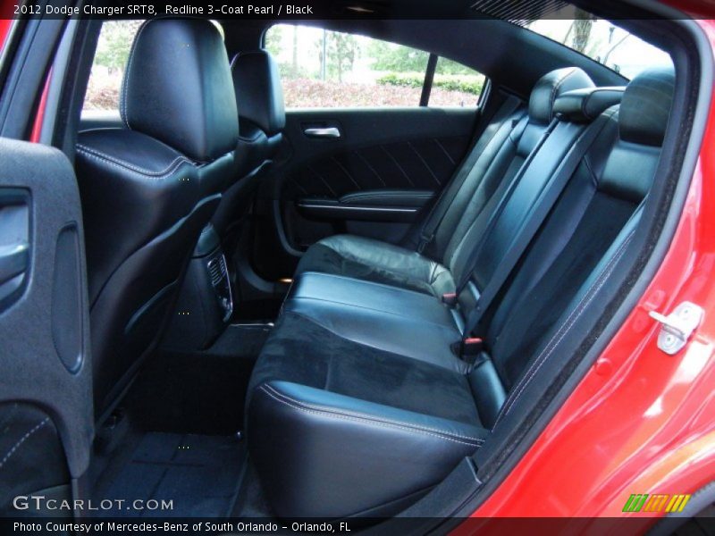 Rear Seat of 2012 Charger SRT8