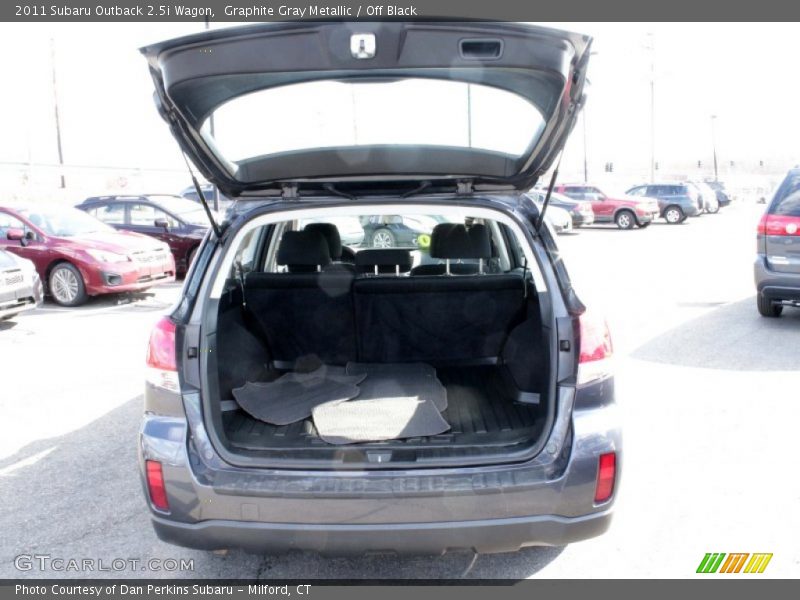 Graphite Gray Metallic / Off Black 2011 Subaru Outback 2.5i Wagon