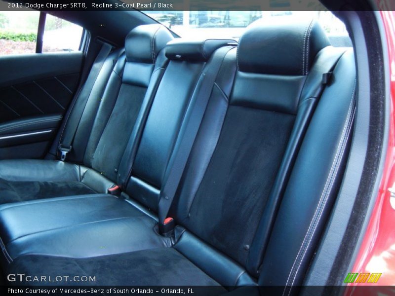 Rear Seat of 2012 Charger SRT8