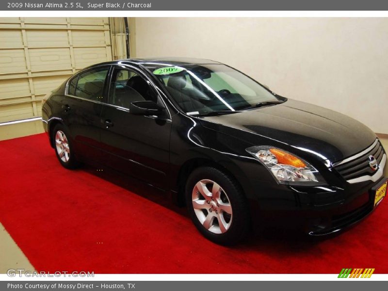 Super Black / Charcoal 2009 Nissan Altima 2.5 SL